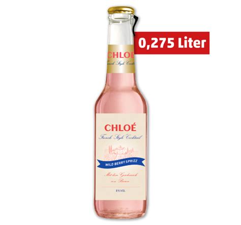 Chloé Wild Berry Sprizz Cocktail 0,275L: Fruchtiger Genuss für .